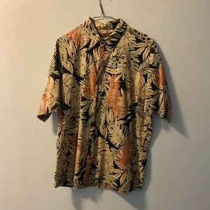Tori Richard of Honolulu Men’s 100% Cotton Hawaiian Shirt – Size Large